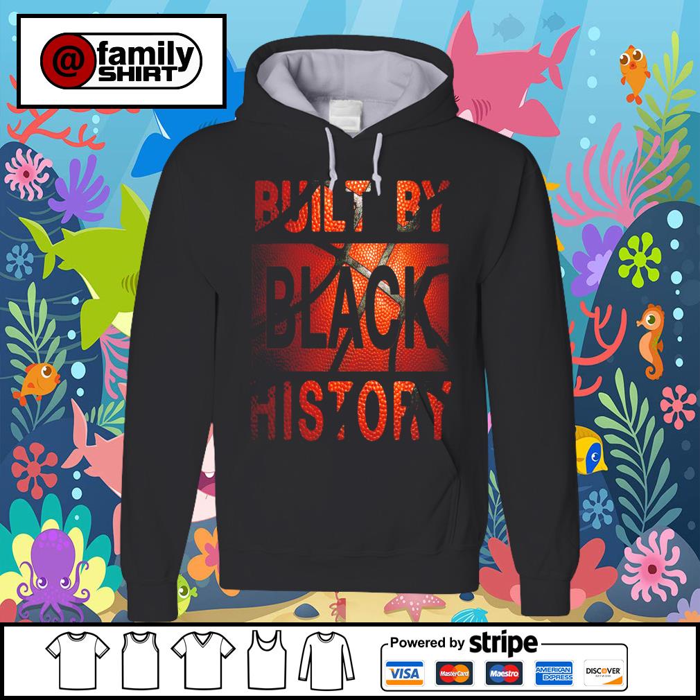 built by black history nba shirt for sale