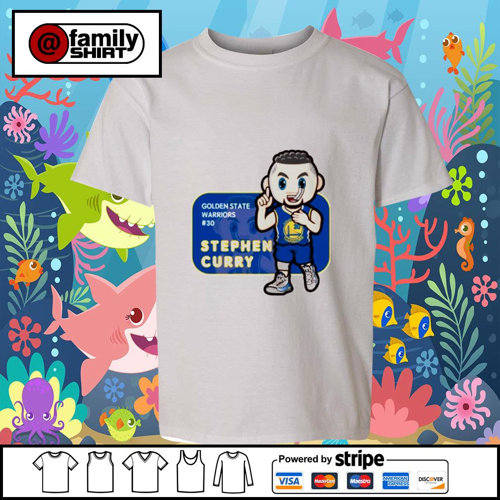 steph curry cartoon shirt